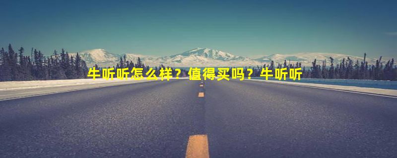 牛听听怎么样？值得买吗？牛听听特点有哪些？