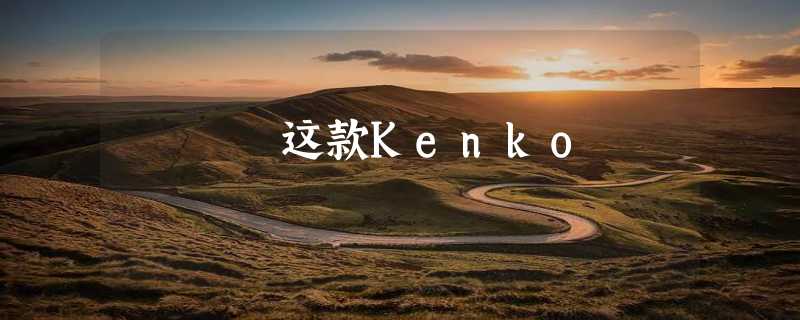 这款Kenko