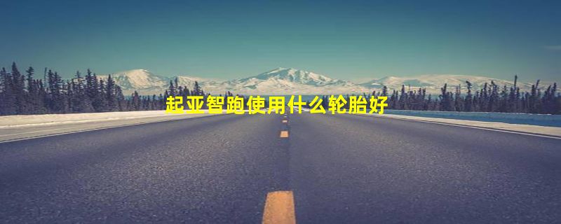 起亚智跑使用什么轮胎好