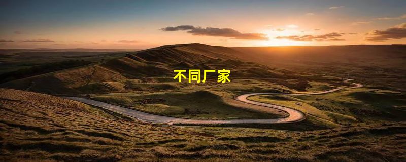 不同厂家